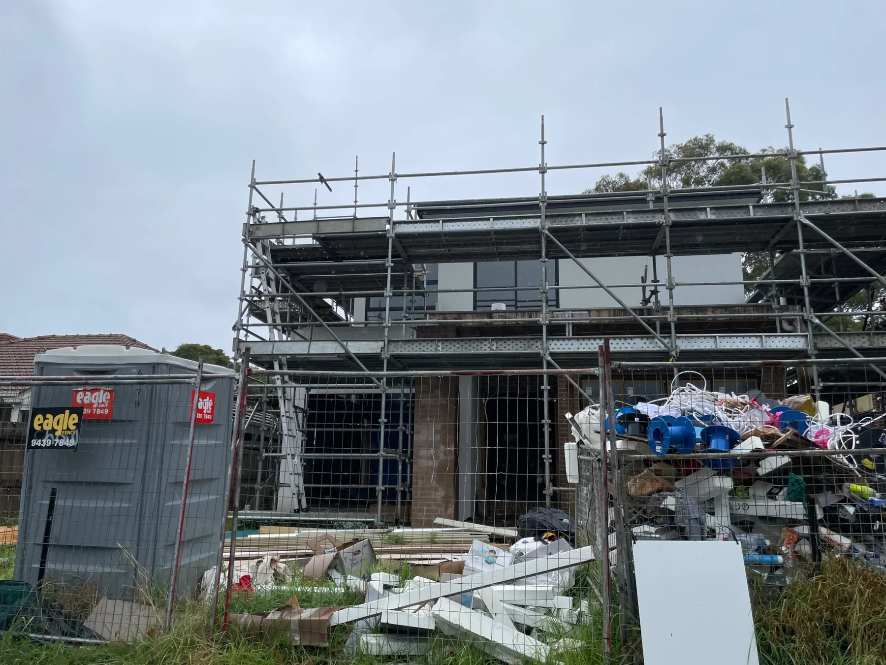Melbourne construction project site